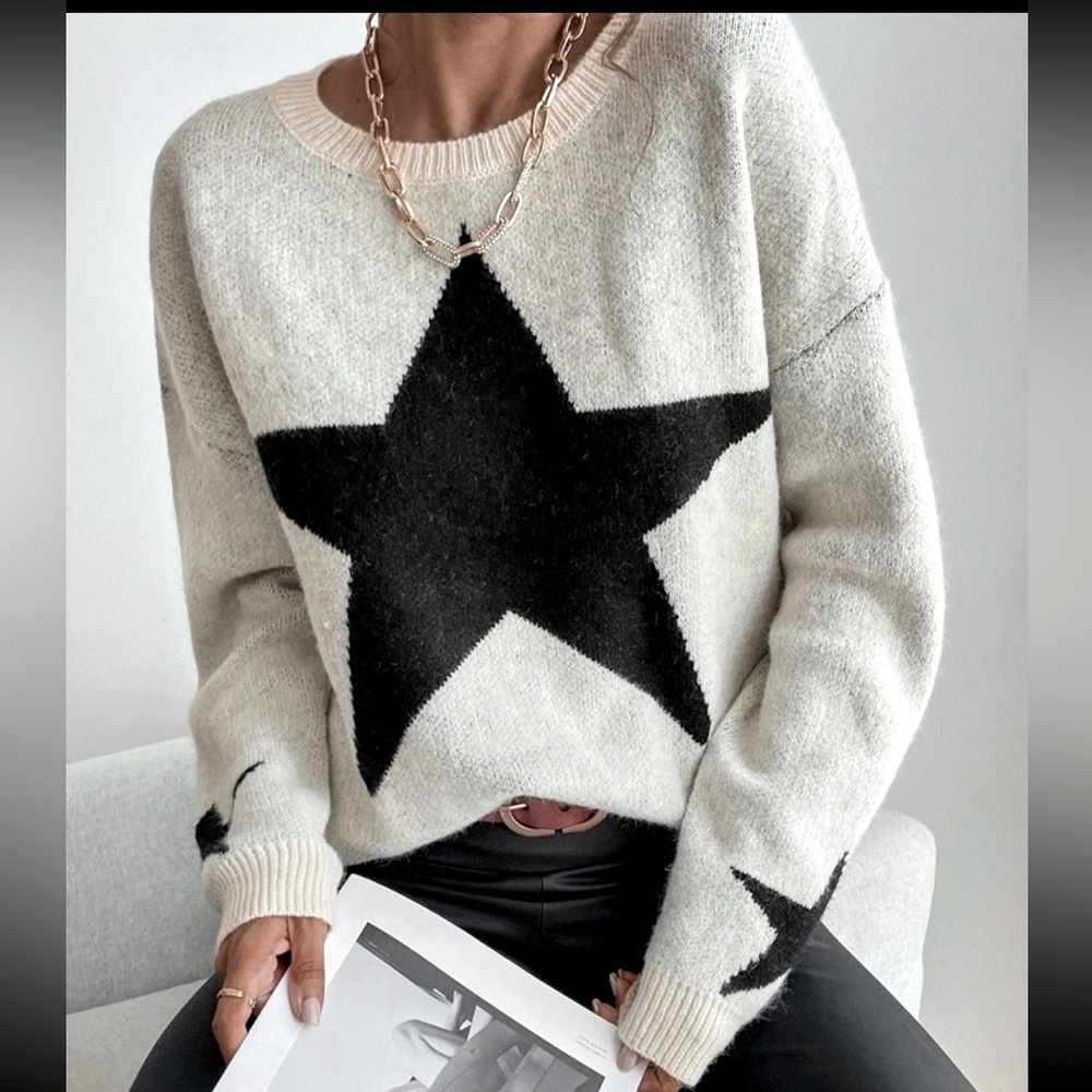 Cute warm sweater size L